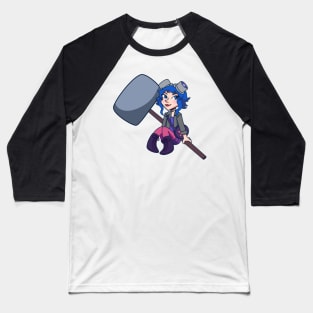 Mini Ramona Flowers (Blue) Baseball T-Shirt